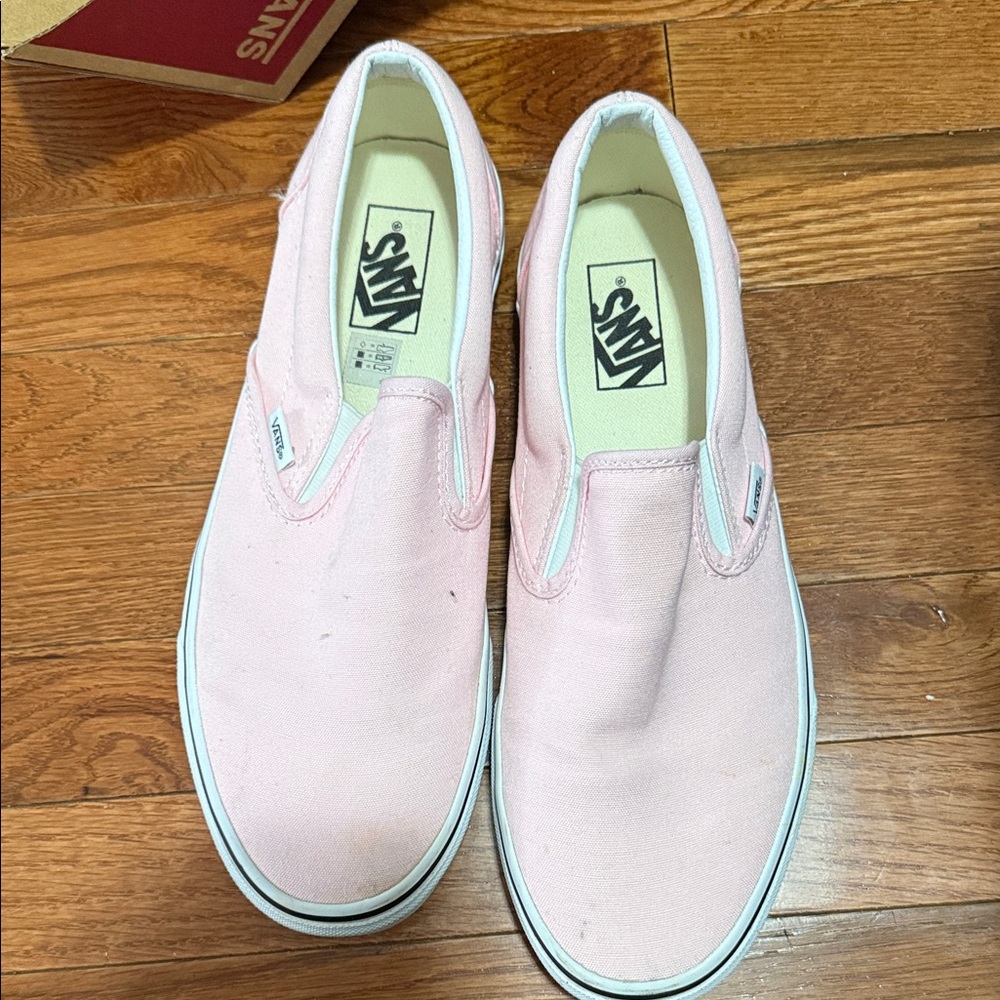 Vans Classic Light Pink Slip-Ons